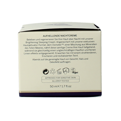 Ahava Age control brightening sleeping cream 50.00 Milliliter