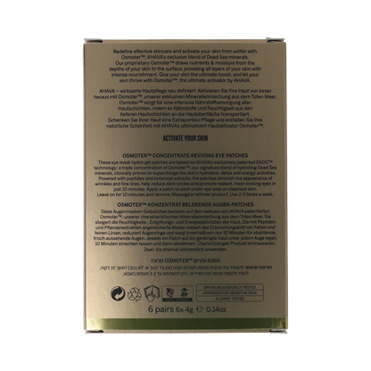 Ahava Osmoter eye mask 6.00 Stuks