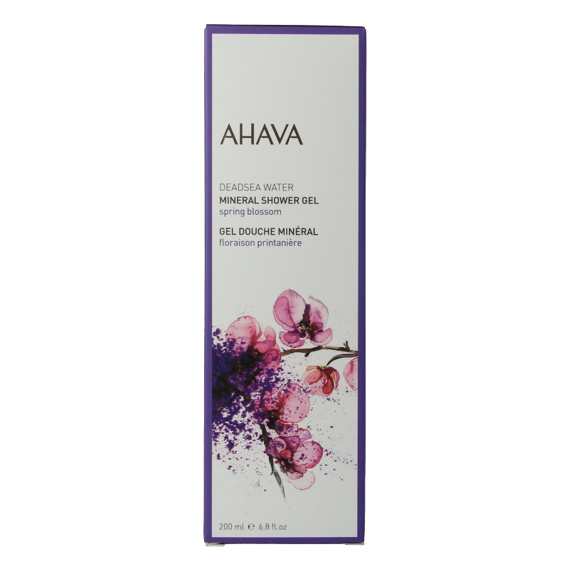 Ahava Mineral showergel spring blossom 200 Milliliter