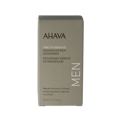 Ahava Men deodorant roll on magnesium rich 50.00 Milliliter