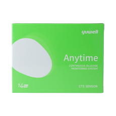 Yuwell Anytime Glucose Sensor CT3 (voor 14 dagen) 1.00 Stuks