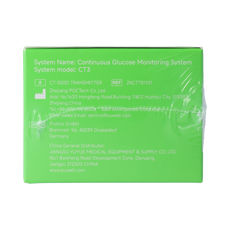 Yuwell Anytime Glucose Transmitter CT3 (voor 2 jaar) 1.00 Stuks