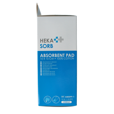 Hekasorb Absorberend verband 10x10cm steriel 10 Stuks