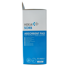Hekasorb Absorberend verband 10x10cm steriel 10.00 Stuks