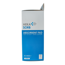Hekasorb Absorberend verband 10x10cm steriel 10 Stuks
