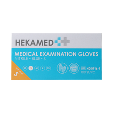 Heka Hekamed handschoenen soft nitrile S 100.00 Stuks