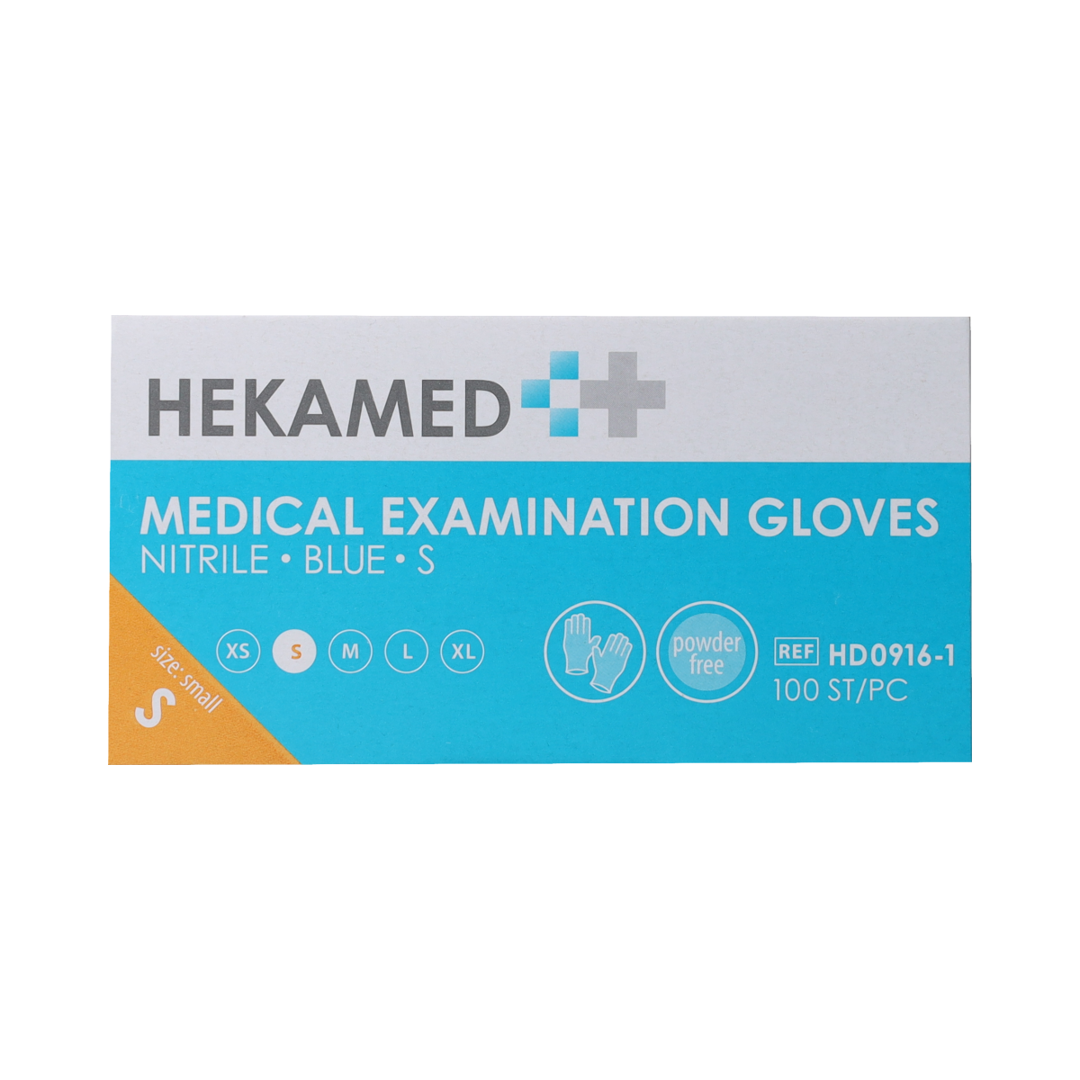 Hekamed Handschoenen soft nitrile S 100.00 Stuks