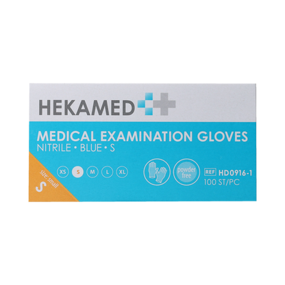 Hekamed Handschoenen soft nitrile S 100.00 Stuks