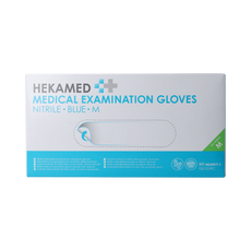 Hekamed Handschoenen soft nitrile M 100.00 Stuks