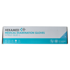 Heka Hekamed handschoen soft nitril L 100.00 Stuks
