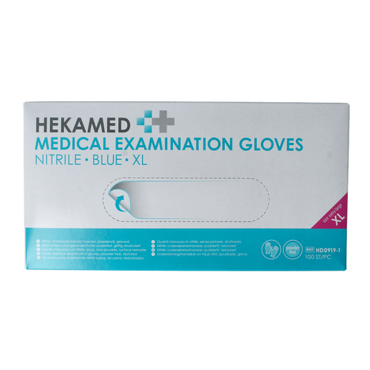 Hekamed Handschoen soft nitril XL 100 Stuks