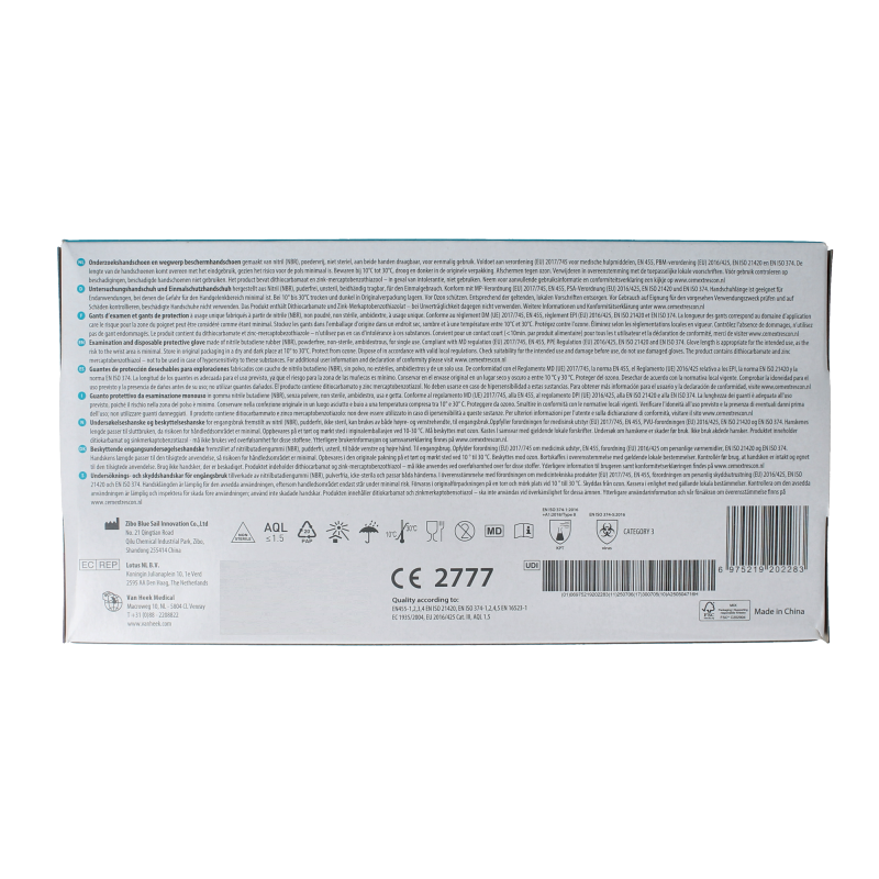 Hekamed Handschoen soft nitril XL 100 Stuks