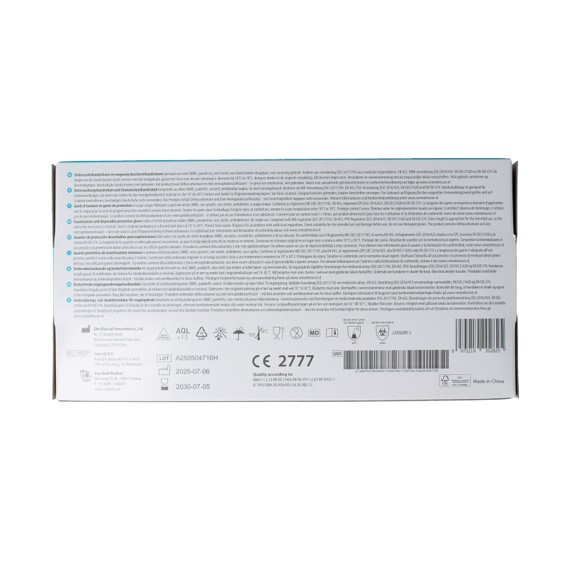 Hekamed Handschoen soft nitril XS 100 Stuks