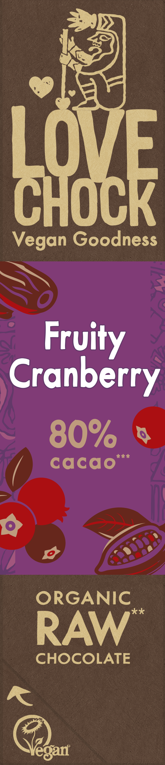 Lovechock Lovechock Fruity Cranberry 40.00 Gram