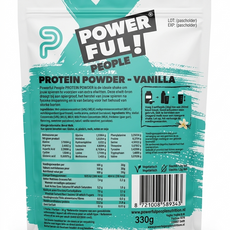 Powerful People  Powerful People Proteïnepoeder Vanille 330.00 Gram