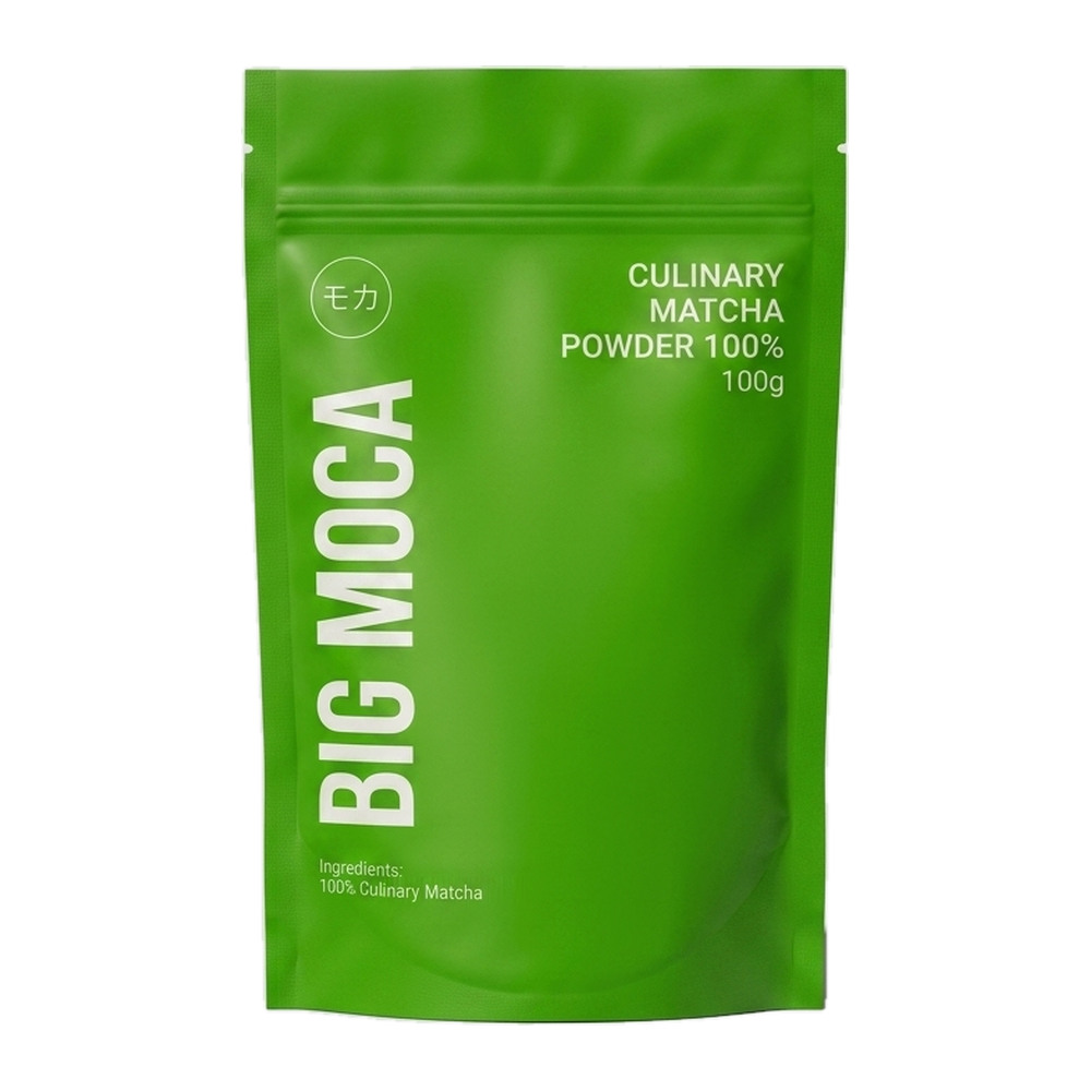 Powerful People  BIG MOCA Culinary Matcha Poeder 100.00 Gram