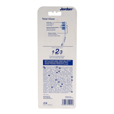 Jordan Tandenborstel totalclean medium 4 Stuks