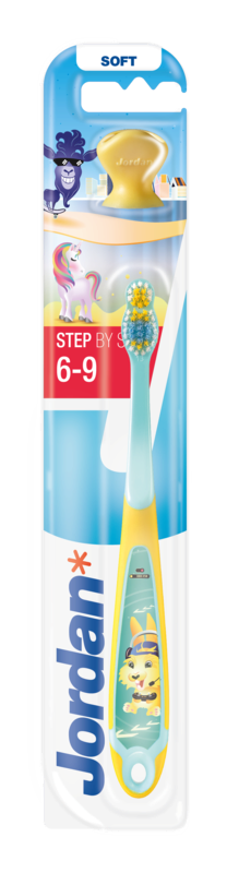 Jordan Tandenborstel step by step 6-9 1 Stuks