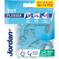 Jordan Flosser 3-in-1 36stuks+14 stuks gratis 50 Stuks