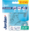 Jordan Flosser 3-in-1 36stuks+14 stuks gratis 50 Stuks