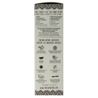 Tints Of Nature Henna cream dark brown semi permanent 70.00 Milliliter