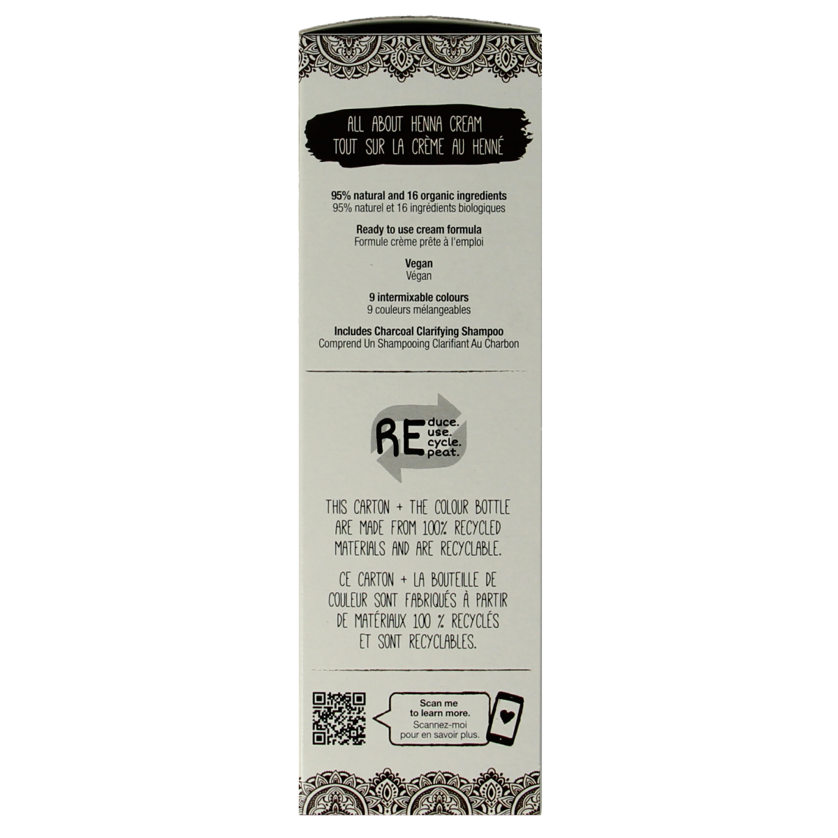 Tints Of Nature Henna cream dark brown semi permanent 70.00 Milliliter