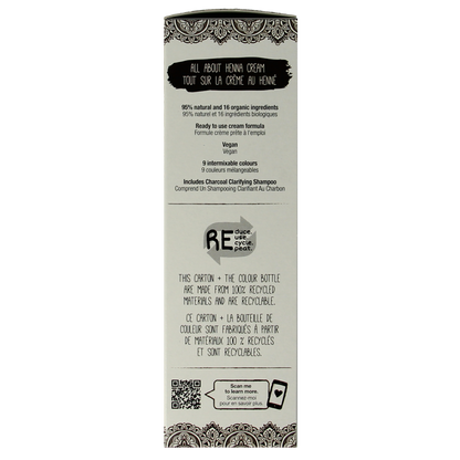 Tints Of Nature Henna cream dark brown semi permanent 70.00 Milliliter