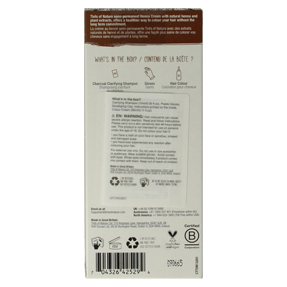 Tints Of Nature Henna cream golden brown semi permanent 70.00 Milliliter