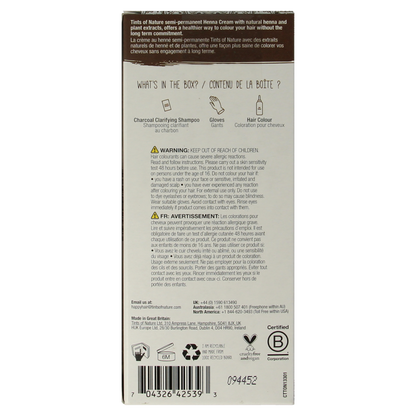 Tints Of Nature Henna cream light brown semi permanent 70.00 Milliliter
