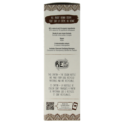 Tints Of Nature Henna cream light brown semi permanent 70.00 Milliliter