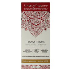 Tints Of Nature Henna cream golden blond semi permanent 70 Milliliter