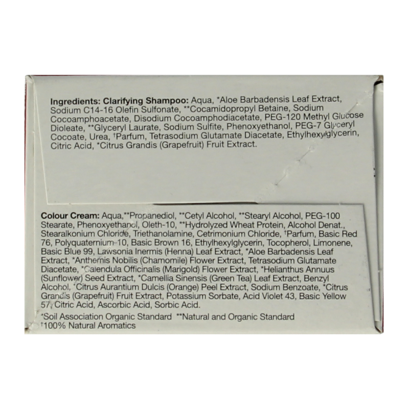 Tints Of Nature Henna cream mahogany red semi permanent 70 Milliliter