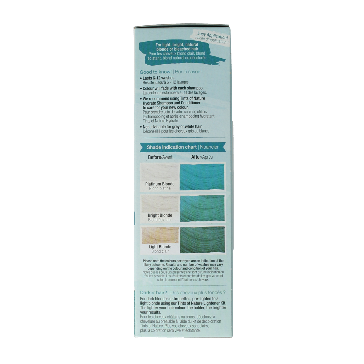 Tints Of Nature Bold teal 1.00 Set