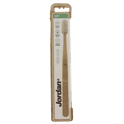 Jordan Tandenborstel green clean soft 1.00 Stuks
