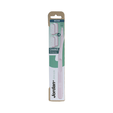 Jordan Tandenborstel Green Clean Change Medium 4-pack 4.00 Stuks