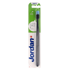 Jordan Tandenborstel clean smile soft assortie 1 Stuks