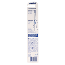 Jordan Tandenborstel clean smile soft assortie 1 Stuks