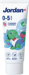 Jordan Tandpasta kids 0 - 5 jaar 50 Milliliter