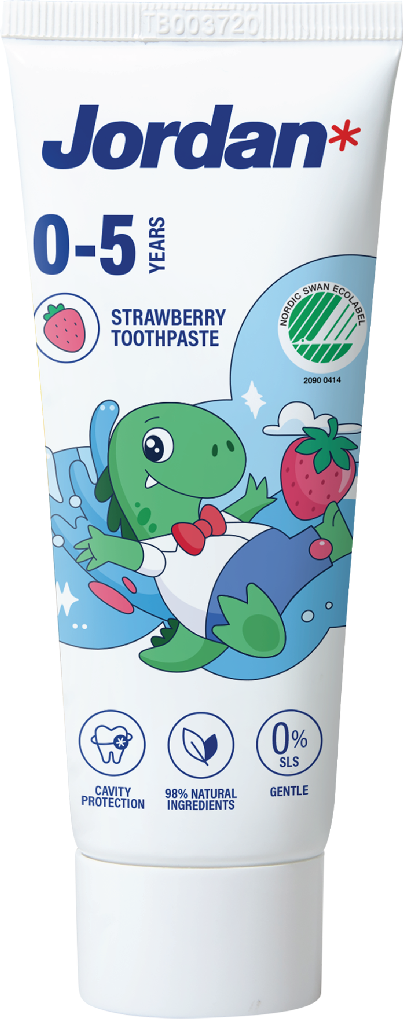 Jordan Tandpasta kids 0 - 5 jaar 50 Milliliter