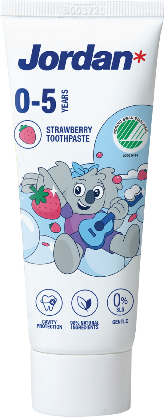 Jordan Tandpasta kids 0 - 5 jaar 50 Milliliter