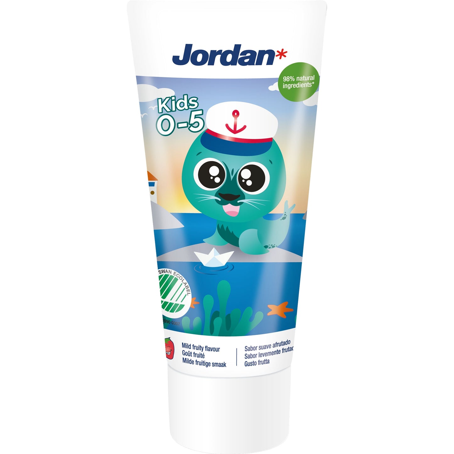 Jordan Tandpasta kids 0 - 5 jaar 50 Milliliter