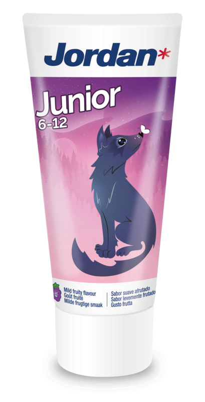 Jordan Tandpasta junior 6-12 jaar 50 Milliliter
