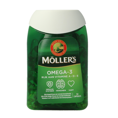 Mollers Omega-3 visoliecapsules 112 Capsules