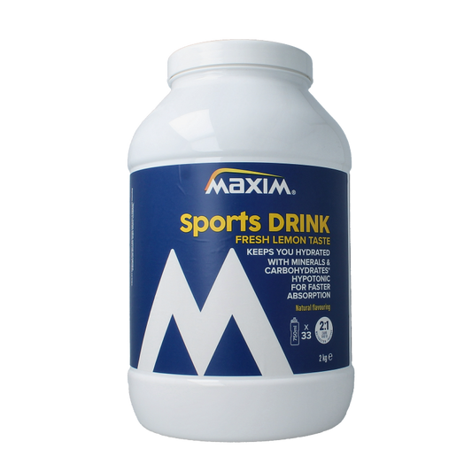 Maxim Sports drink powder tubs fresh lemon 2 Kilogram