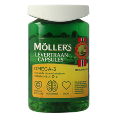 Mollers Omega-3 levertraancapsules 160 Capsules