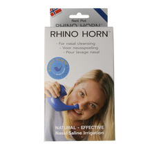 Rhino Horn Neusspoeler blauw 1.00 Stuks