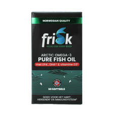 Frisk Omega 3 pure visolie – DHA & EPA 60 Softgels