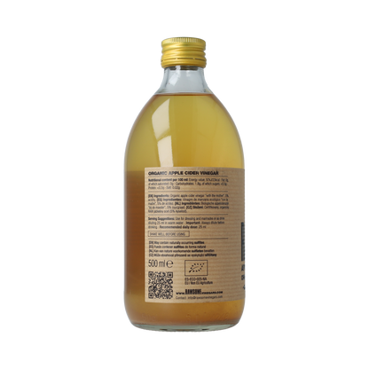 Rawsome Appel cider azijn bio  500.00 Milliliter