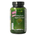 Irwin Naturals Living green liquid gel multi for women 120 Softgels