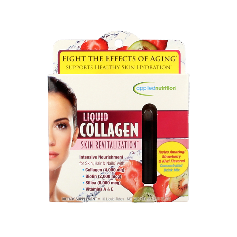 Irwin Naturals Liquid collagen skin revital 10 Stuks